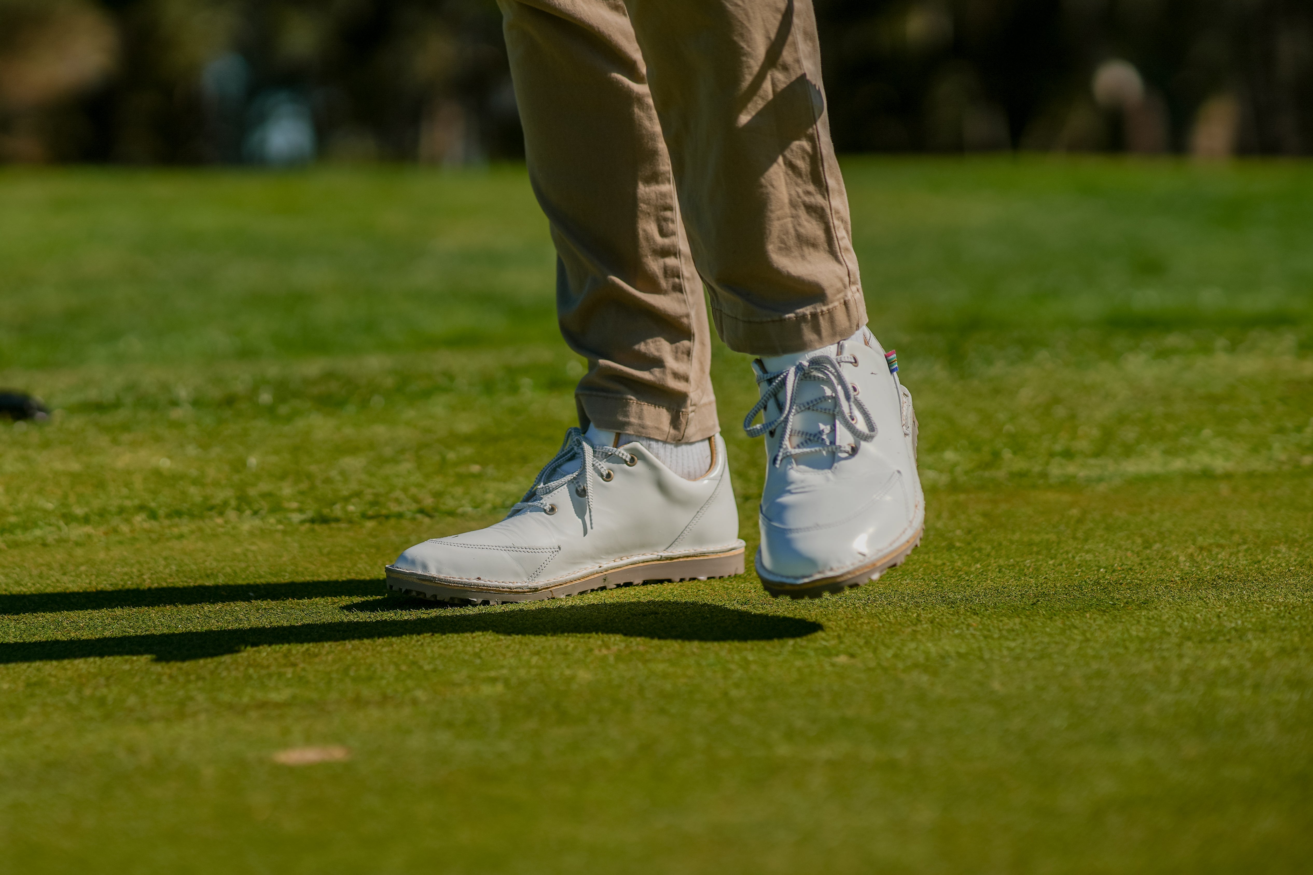 bred golf shoes