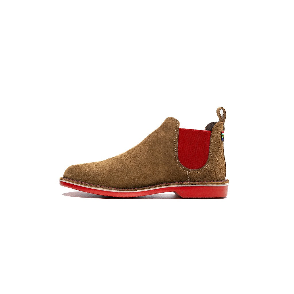 MEN&#39;S CHELSEA BOOT PINOTAGE RED