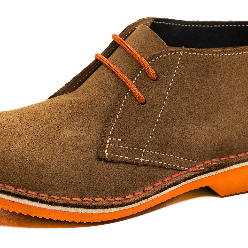 WOMEN S DESERT BOOT BLOEM ORANGE Veldskoen Shoes Australia