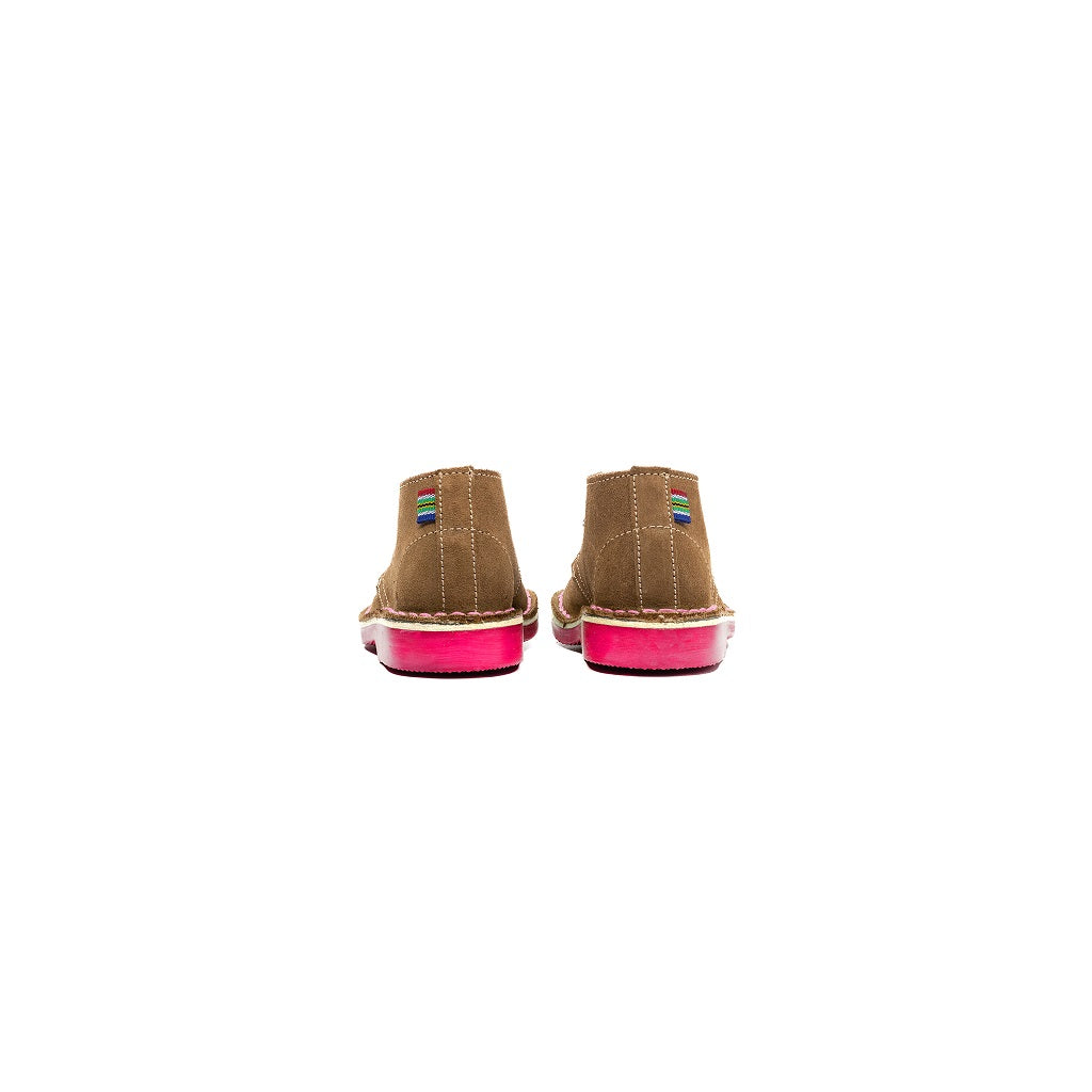 WOMEN&#39;S DESERT BOOT UHAMBO HOT PINK