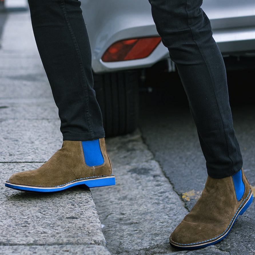 MEN&#39;S CHELSEA BOOT J-BAY BLUE